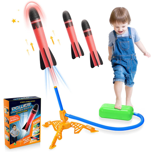 Toys for Boys Age 3-12, Notique Rocket Toy for 3-9 Year Old Boys Rocket Set Kids Toys for 3 4 5 6 7 8 9 Year Old Girls Toddler Outdoor Toy for 3-5 6-8 Christmas Birthday Gifts for Boy Girl - Available at All In One Marketplace Canada