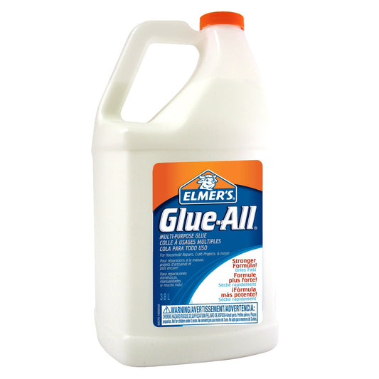 Elmer's 6155060395 Glue-All Multi-Purpose Glue, 3.8 L (1 Gallon) Jug