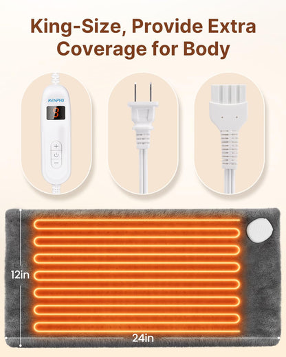 RENPHO Heating Pads Electric, Christmas Birthday Gift for Women Men 🍁 All In One Marketplace Canada