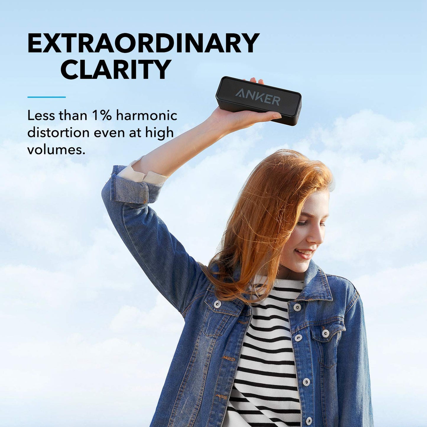 Upgraded, Anker Soundcore Bluetooth Speaker with IPX5 Waterproof, Stereo Sound, 24H Playtime, Portable Wireless Speaker for iPhone, Samsung and More - Available at All In One Marketplace Canada