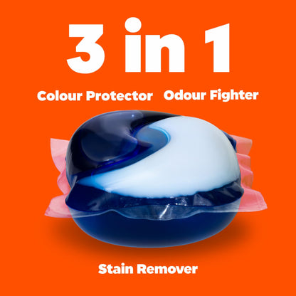Tide PODs Laundry Detergent, Original Scent, 3-in-1 Stain Remover, Odor Fighter, Color Protector, Concentrated Laundry Soap Pacs, 76 Count