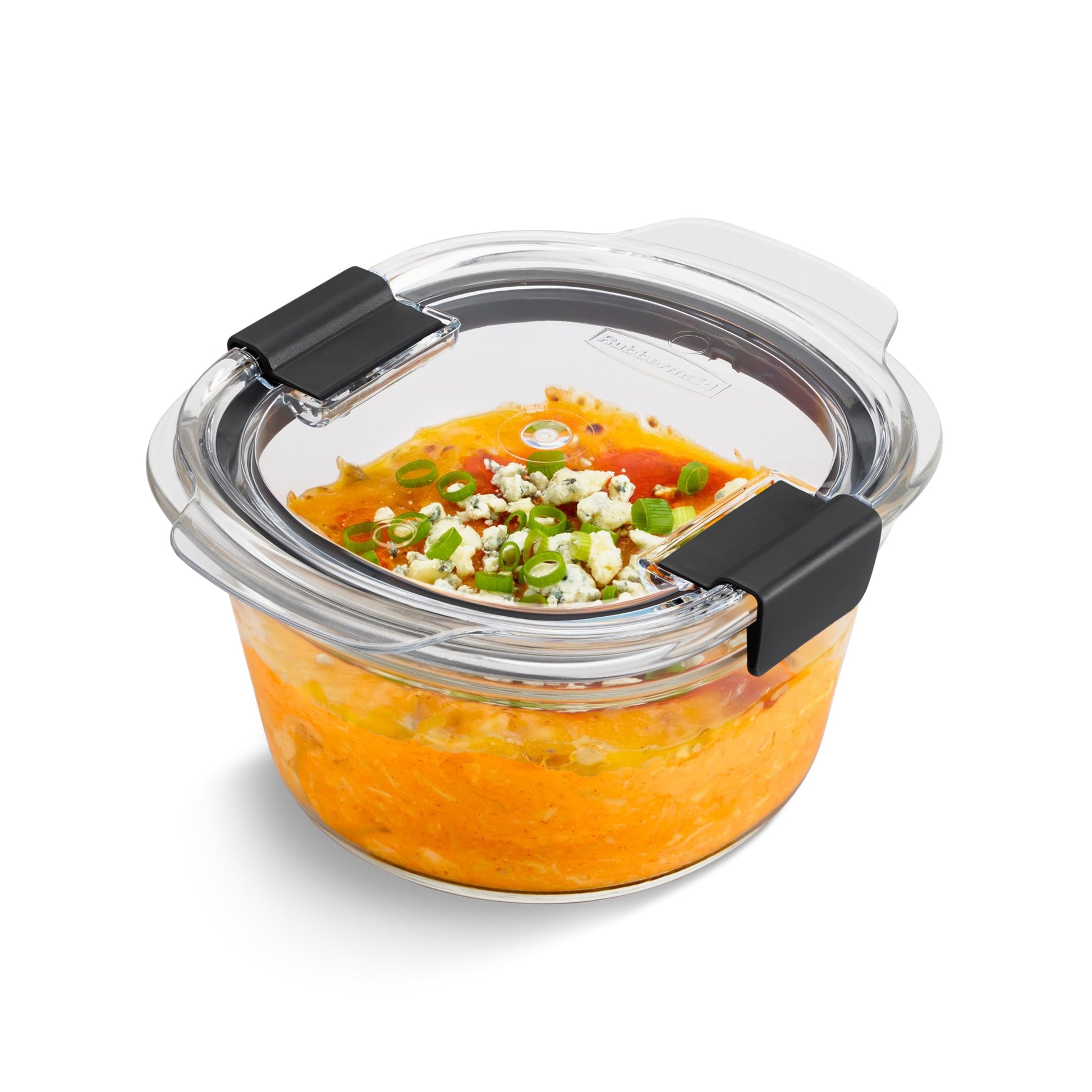 Rubbermaid Brilliance Glass Round Leak-Proof 6-Piece Set Food Storage Containers with Lids, Meal Prep Containers Rubbermaid
