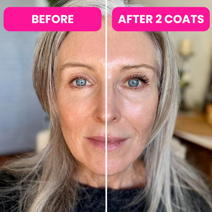 Prime Prometics PrimeLash Mascara for Women over 50 – Volumizing, Incredible Length in 2 Coats – Long-Stay, Zero Clumps, Hypoallergenic (Black) - Available at All In One Marketplace Canada