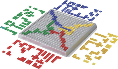 Mattel Games Blokus XL Board Games for Family Night, Brain Games for 2 to 4 Players, Oversized Board and Pieces 🍁 All In One Marketplace Canada
