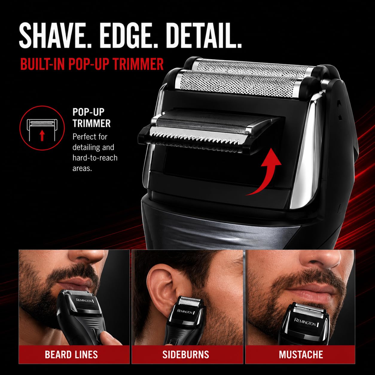 Remington F5-5800 Foil Shaver, Men's Electric Razor, Electric Shaver, Black - Available at All In One Marketplace Canada
