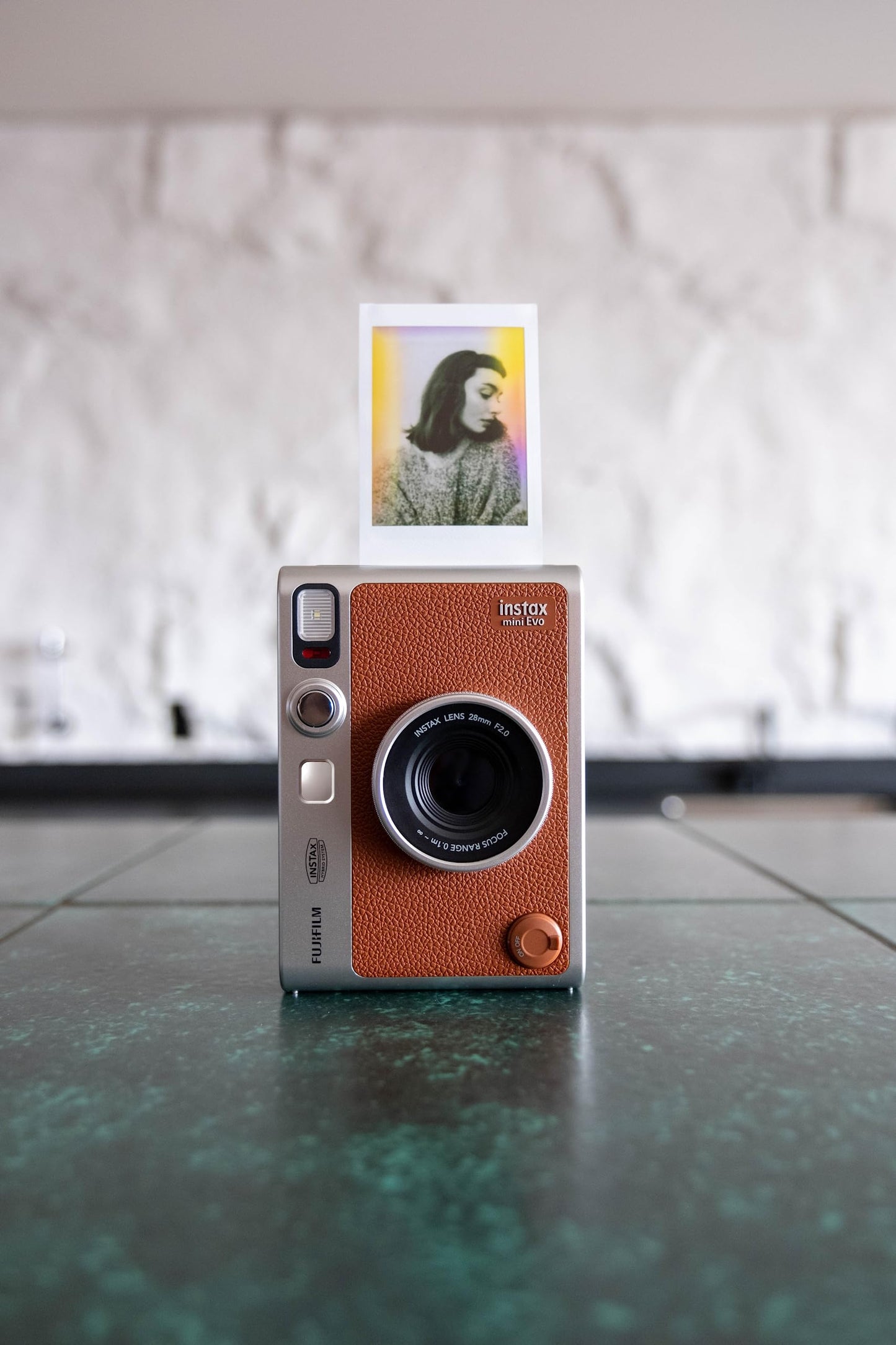 Fujifilm INSTAX Mini Evo Hybrid Instant Camera - Brown 🍁 All In One Marketplace Canada