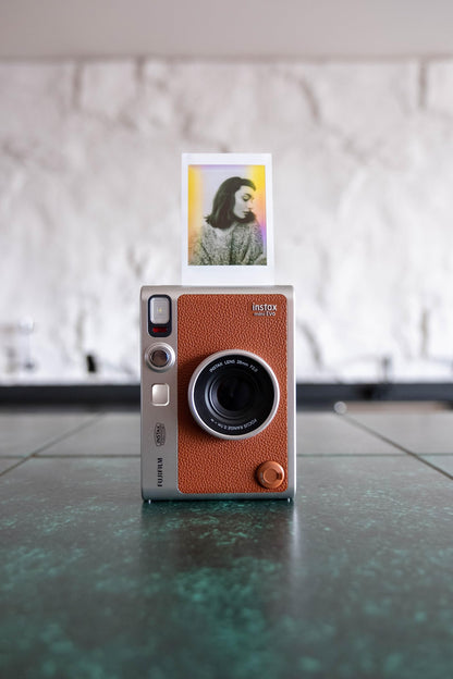 Fujifilm INSTAX Mini Evo Hybrid Instant Camera - Brown 🍁 All In One Marketplace Canada