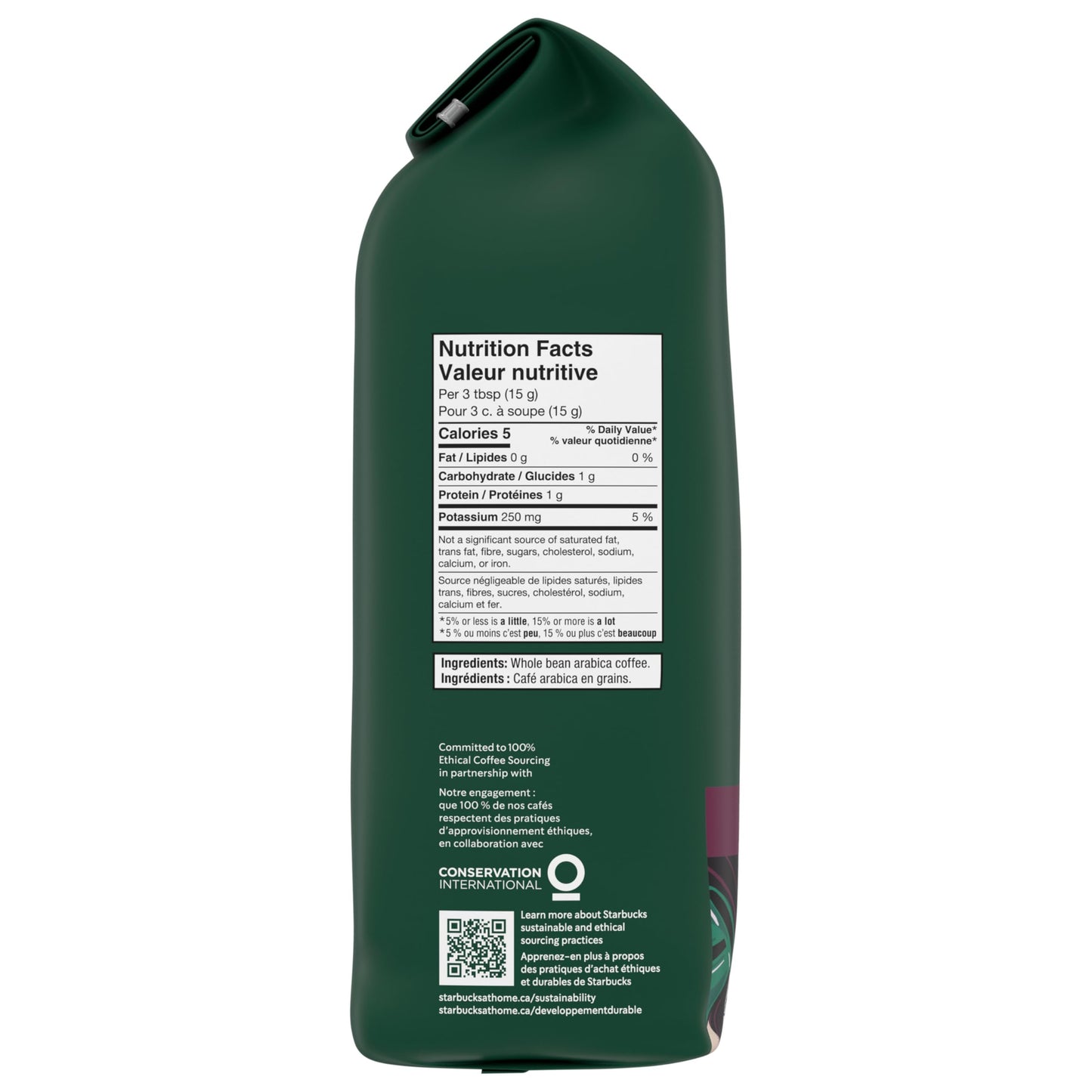 Starbucks Espresso Roast Whole Bean Coffee, 907g
