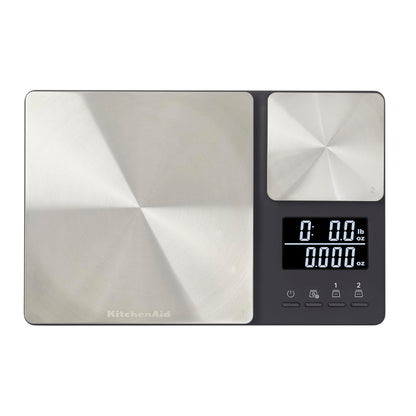 KitchenAid - Digital Kitchen Scale, 11 lb Dual Platform, Easy Read Display