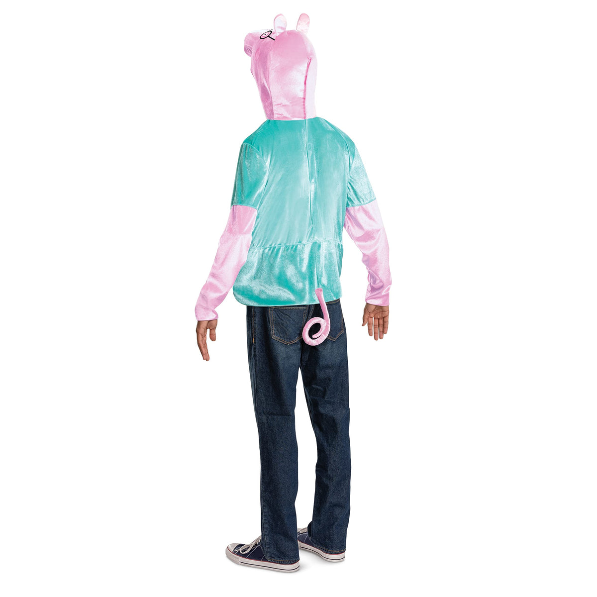 Costume de Papa Pig, déguisement officiel Peppa Pig pour Halloween pour hommes, taille unique adulte, tel qu'illustré, taille homme Large (42-46)