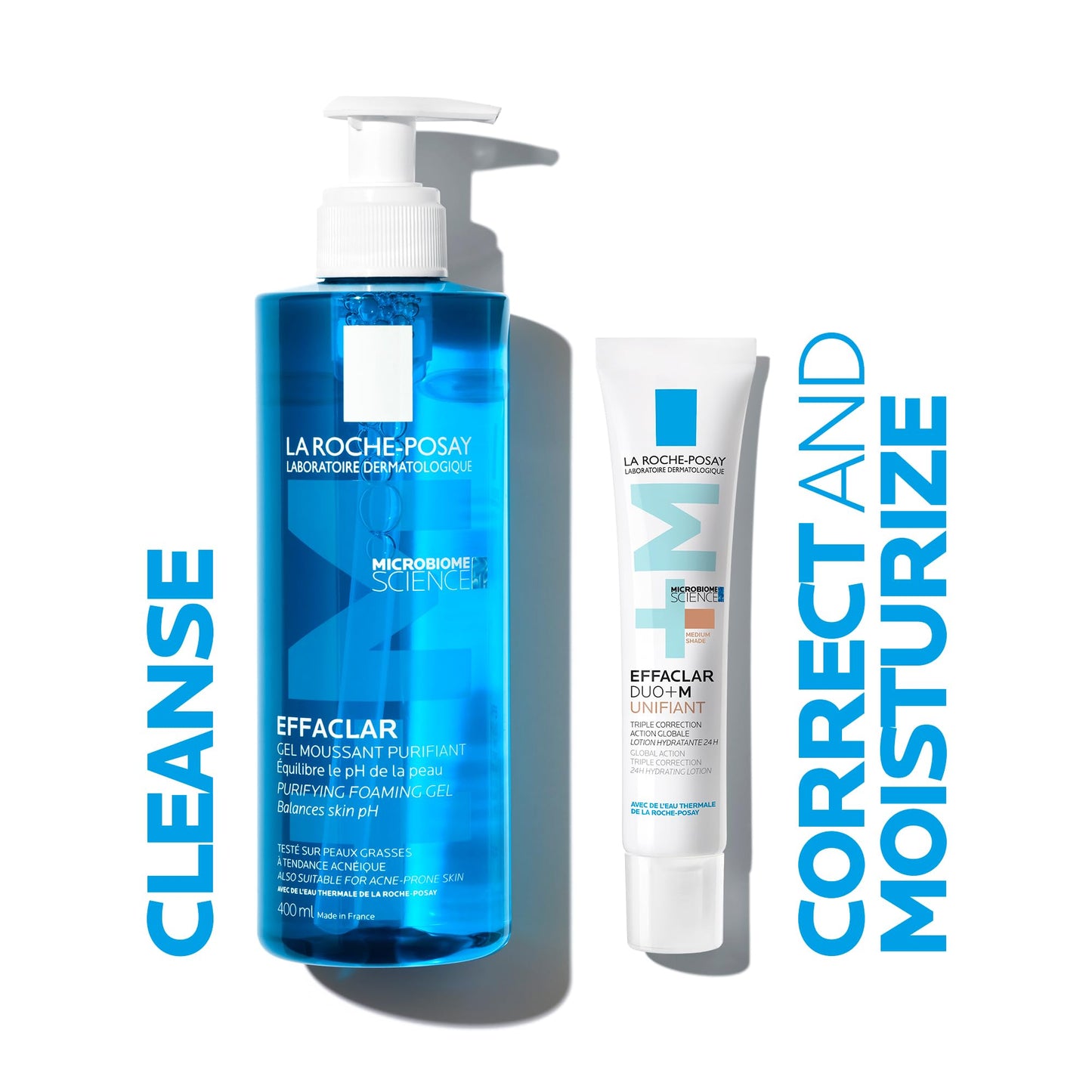 La Roche-Posay Tinted Moisturizer, Effaclar Duo [+] Unifying Tinted Correcting Care for Blemishes and Marks, Suitable for Acne-Prone Skin & Acne Marks, 40ml La Roche-Posay
