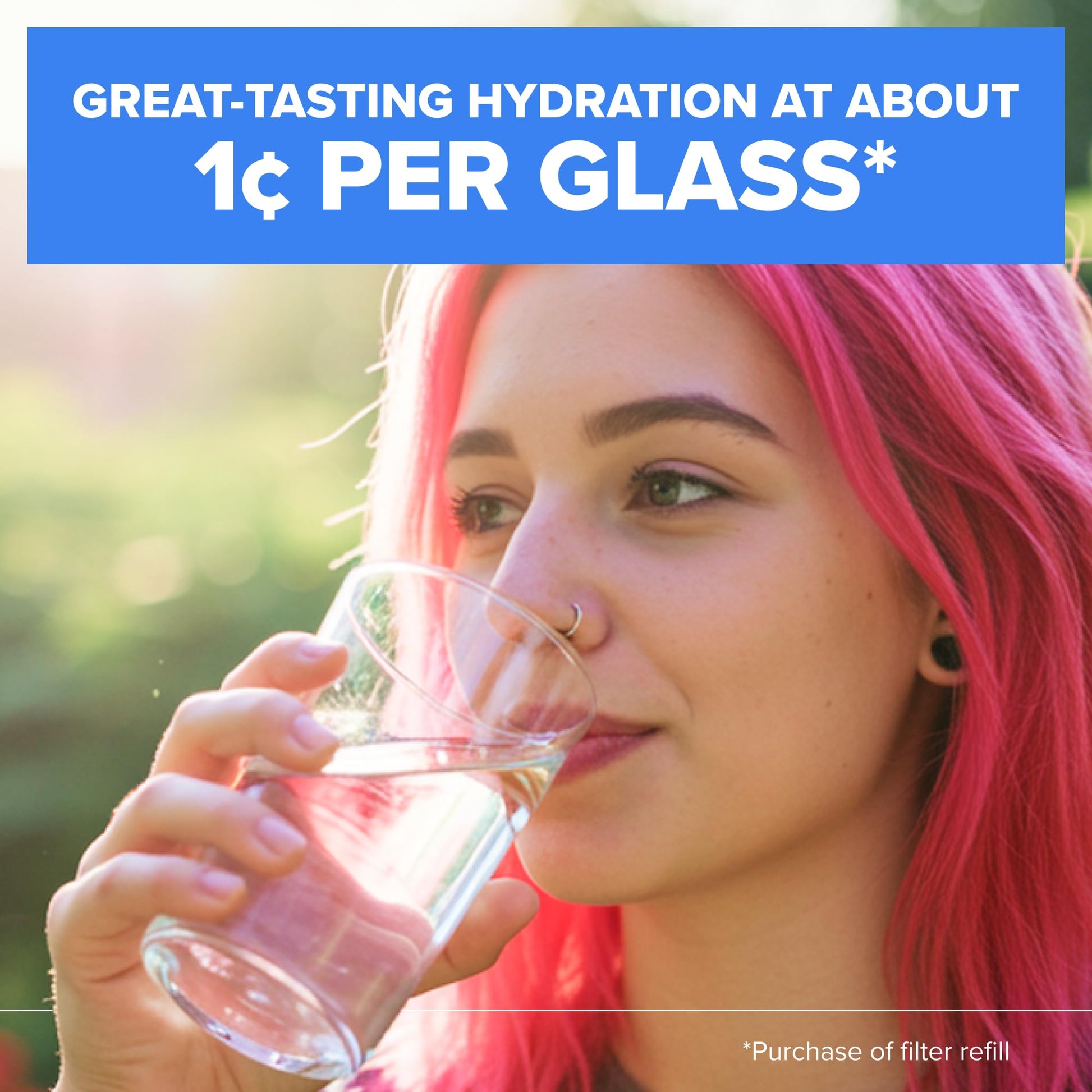 Brita 6 Cup Filter Pitcher withSmart Light Indicator, Reduces Chlorine taste and odour from Tap Water, Filters 151 Litres, Metro, White - Available at All In One Marketplace Canada