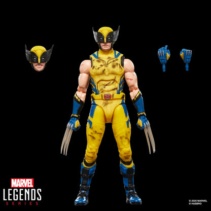 Marvel Legends Series Wolverine, Marvel Studios' Deadpool & Wolverine Movie Collectible 6-Inch Action Figure Gift