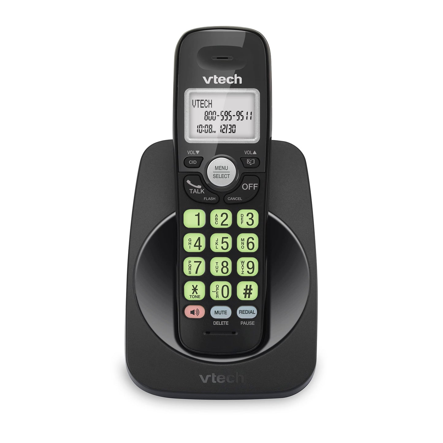 VTech VG101-11 Cordless Phone with Full Duplex Speakerphone and Caller ID/Call Waiting (Black) 🍁 All In One Marketplace Canada