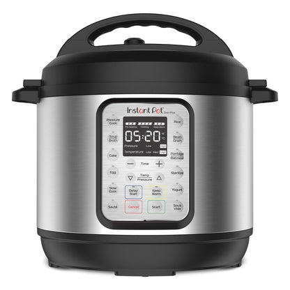Instant Pot Duo Plus 6 Quart 9-in-1 Electric Pressure Cooker, Slow Cooker, Rice Cooker, Steamer, Sauté, Yogurt Maker, Warmer & Sterilizer, 15 One-Touch Programs,Stainless Steel/Black - Available at All In One Marketplace Canada