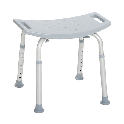 Drive Medical RTL12203KDR Shower Chair, Adjustable Stool with Suction Feet, Seat for Inside Shower or Tub, Bathroom Bench Bath Chair for Elderly and Disabled, 300 LB Weight Cap - Available at All In One Marketplace Canada