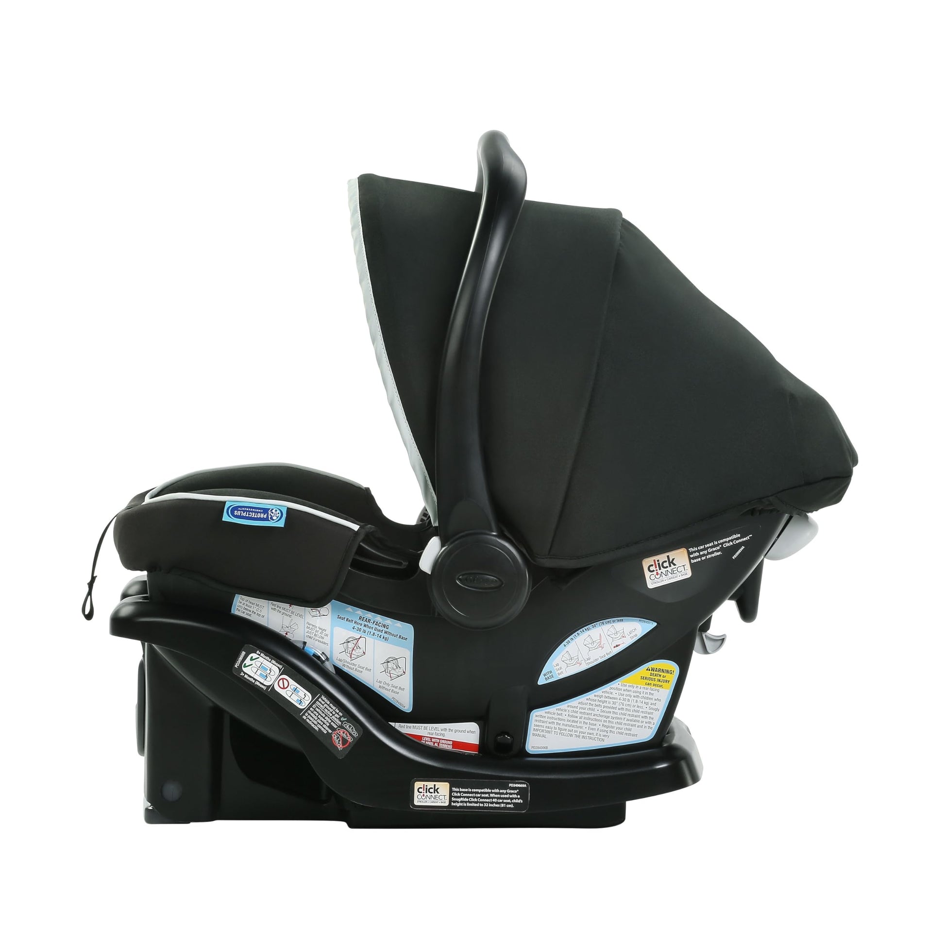 Graco SnugRide 35 Lite LX Infant Car Seat, 1.8-15.8 kg (4-35 lb), Studio Graco
