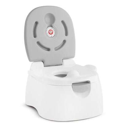 Munchkin Arm & Hammer Multi-Stage 3-in-1 Potty Seat, (Potty Chair, Trainer Ring and Step Stool), Grey Munchkin