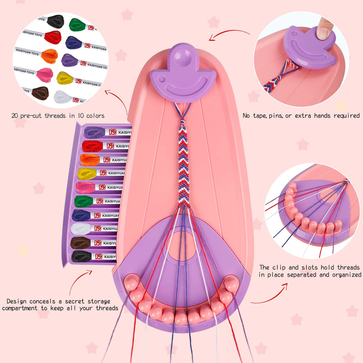 Martiount Bracelet Making Kit for Girls 6-12 - Friendship Bracelet Kit 🍁 All In One Marketplace Canada