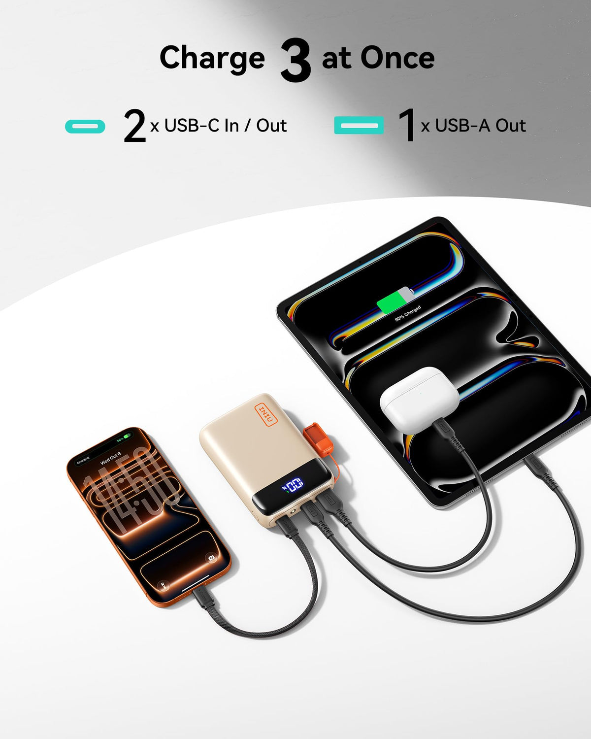 INIU Power Bank, Smallest 20000mAh 22.5W Fast Charging Portable Charger