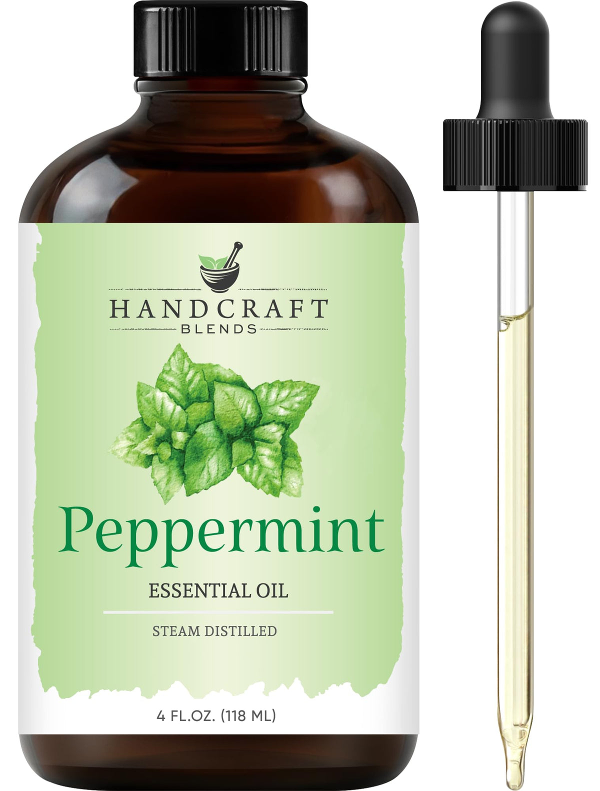 Handcraft Blends Peppermint Essential Oil - Huge 118 ml 🍁 All In One Marketplace Canada
