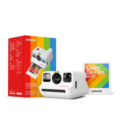Polaroid Go Generation 2 - Mini Instant Camera + Film Bundle (16 Photos Included) - White (6282) 🍁 All In One Marketplace Canada