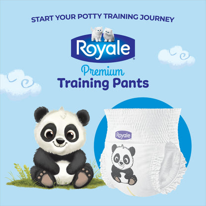 Royale Premium Training Pants, Size X-Large, 4T-5T (38 to 50 lbs), 84 Count, Disposable Training Pants (Packaging may vary) 🍁 All In One Marketplace Canada