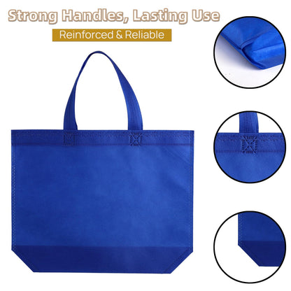 Nicunom 60 Pack Non-Woven Party Favor Bags, Colorful Reausable Gift Bag With Handles Tote Bags Bulk Reusable Grocery Bag for Birthday Christmas 🍁 All In One Marketplace Canada