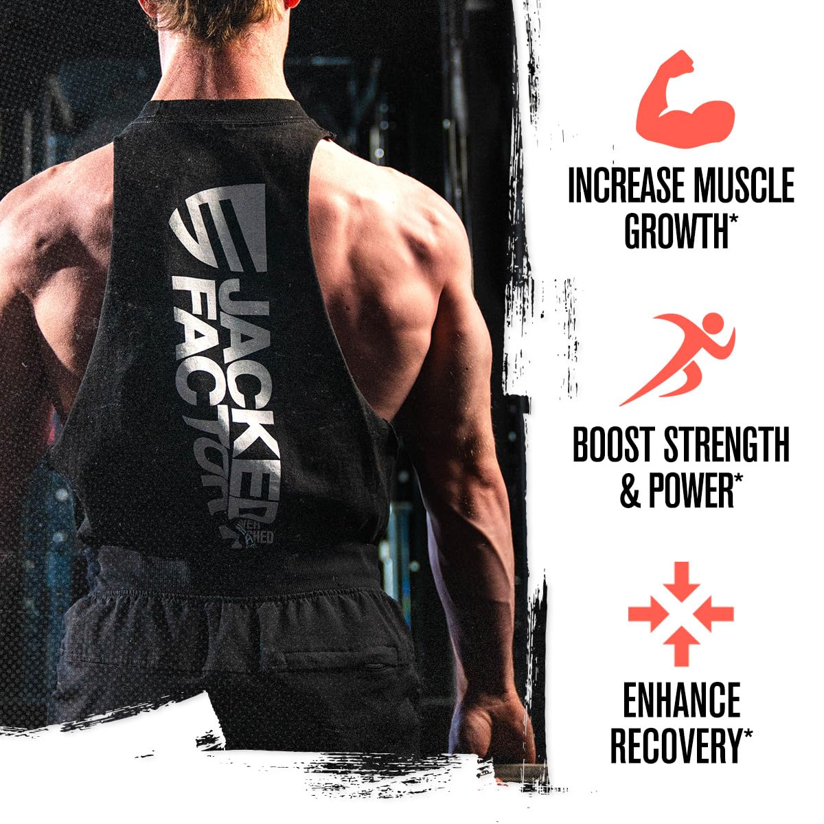 Jacked Factory Creatine Gummies 5g Daily Dose (1g per Gummy) - Creatine Monohydrate Gummy for Men and Women, Vegan-Friendly, Travel-Friendly, Third-Party Tested - 150 Gummies, Watermelon - Available at All In One Marketplace Canada