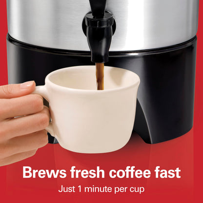 Hamilton Beach 40515CR 45 Cup Coffee Urn