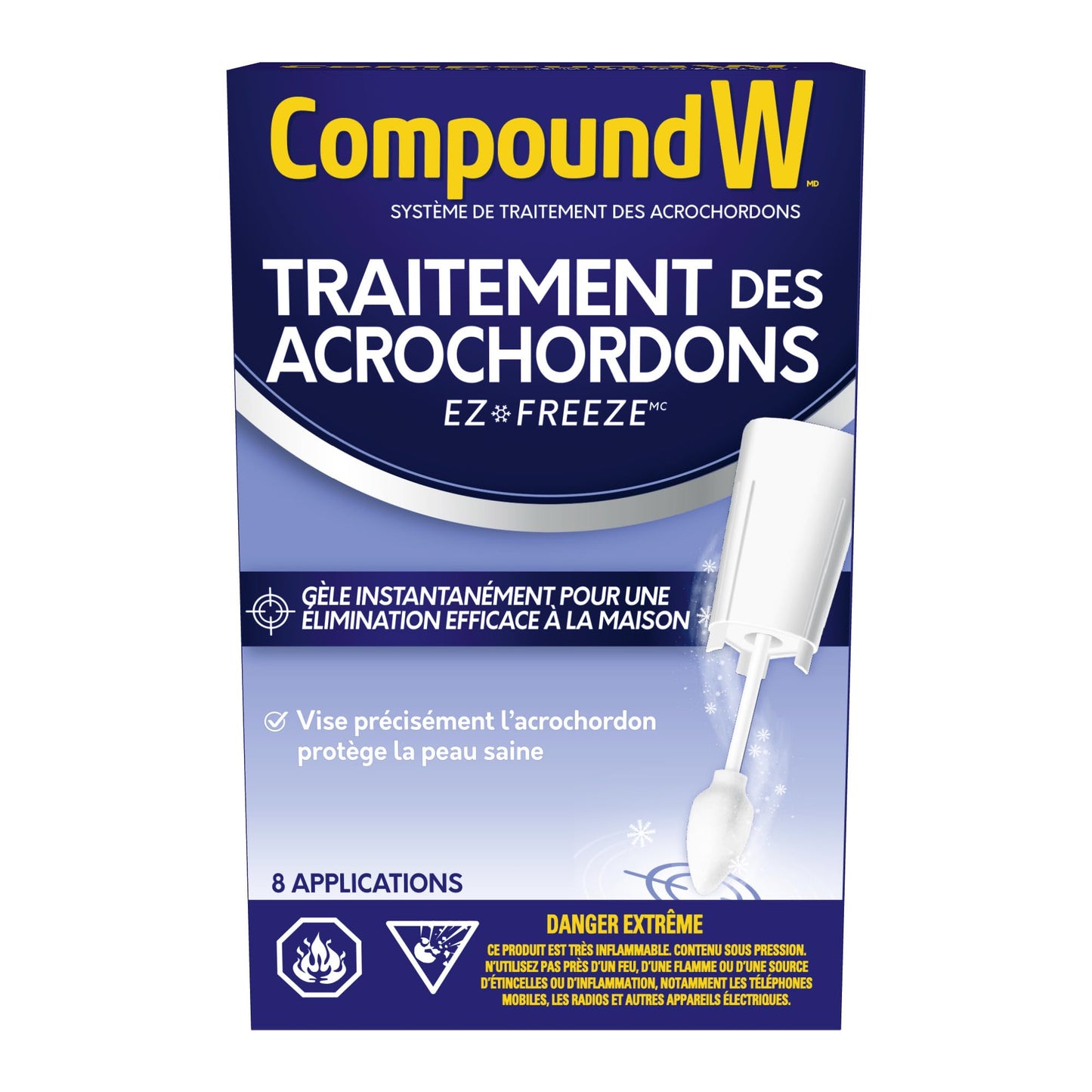 Compound W Skin Tag Remover System - At Home Skin Tag Removal Kit, 8 Freeze Applications