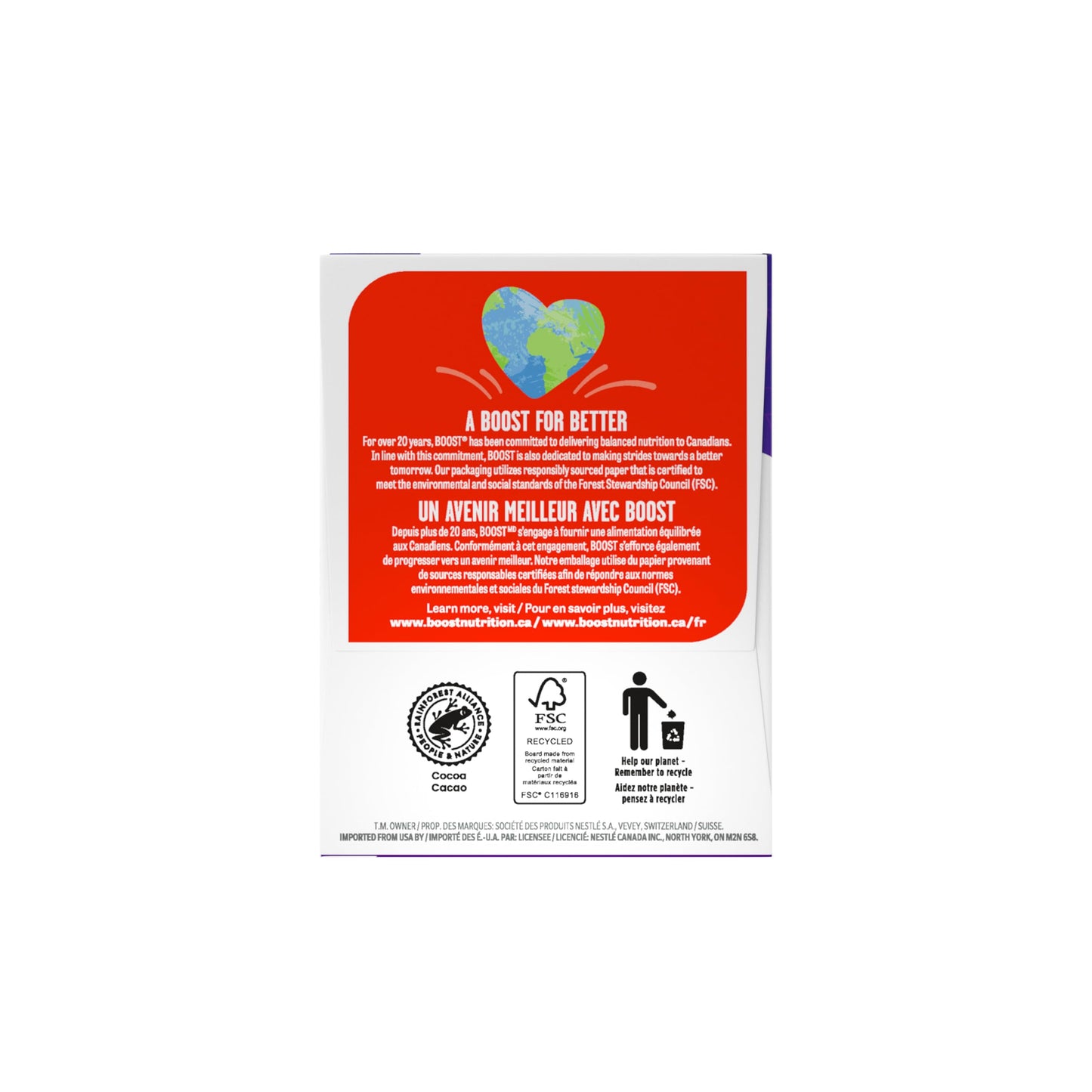 BOOST CarbSmart Chocolate - High Protein, Low Sugar Nutritional Drink, 16g Protein, 24 Essential Vitamins & Minerals, Diabetic-Friendly, Gluten-Free, Kosher, 24-Pack