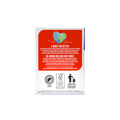 BOOST CarbSmart Chocolate - High Protein, Low Sugar Nutritional Drink, 16g Protein, 24 Essential Vitamins & Minerals, Diabetic-Friendly, Gluten-Free, Kosher, 24-Pack