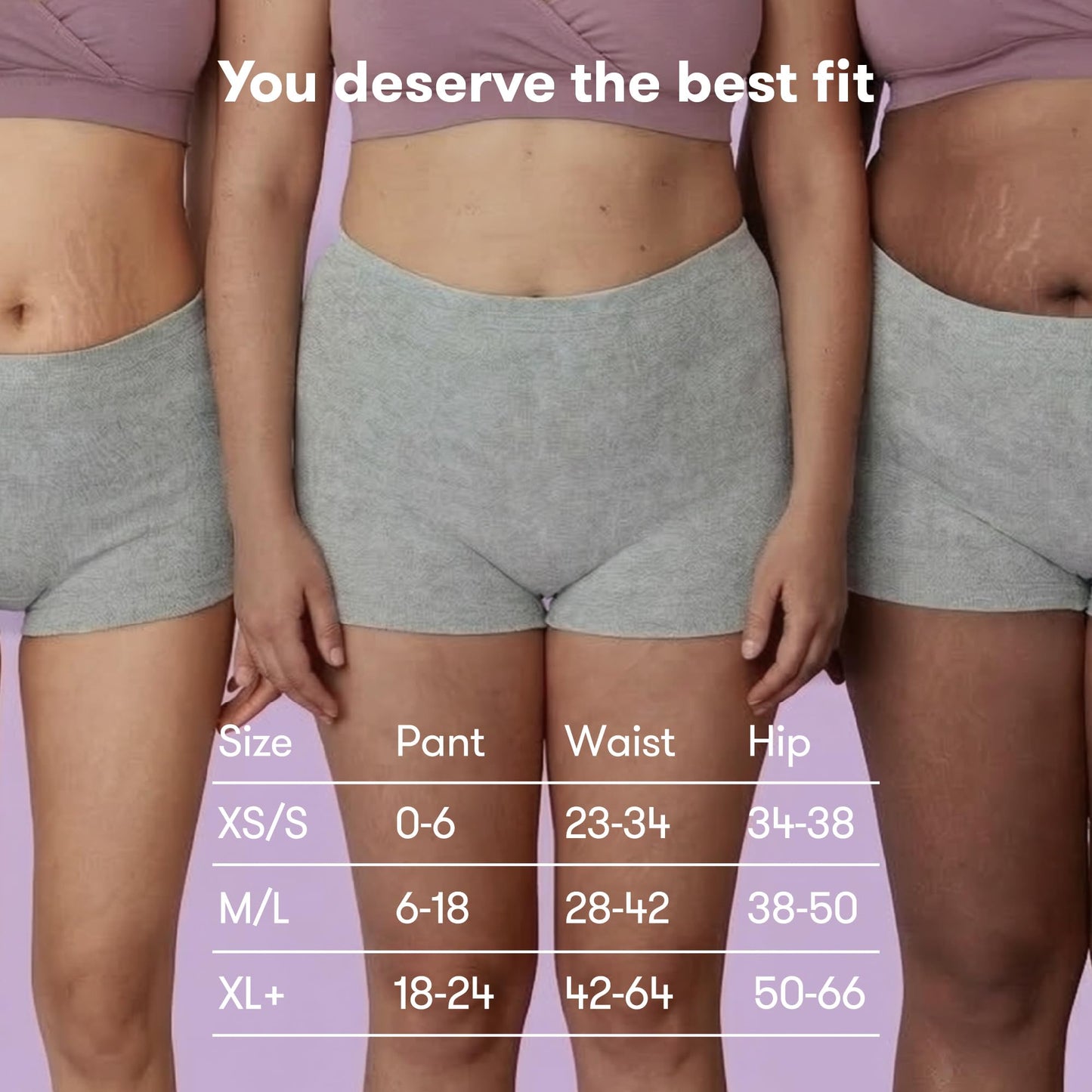 Frida mom Disposable Postpartum Underwear (Without pad) | Super Soft, Stretchy, Breathable, Wicking, Latex-Free, Boyshort Cut | 8-Count - Available at All In One Marketplace Canada