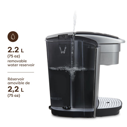 Keurig K-Elite Single Serve K-Cup Pod Coffee Maker, With Iced Brew Functionality And Quiet Brew Technology, Brushed Slate
