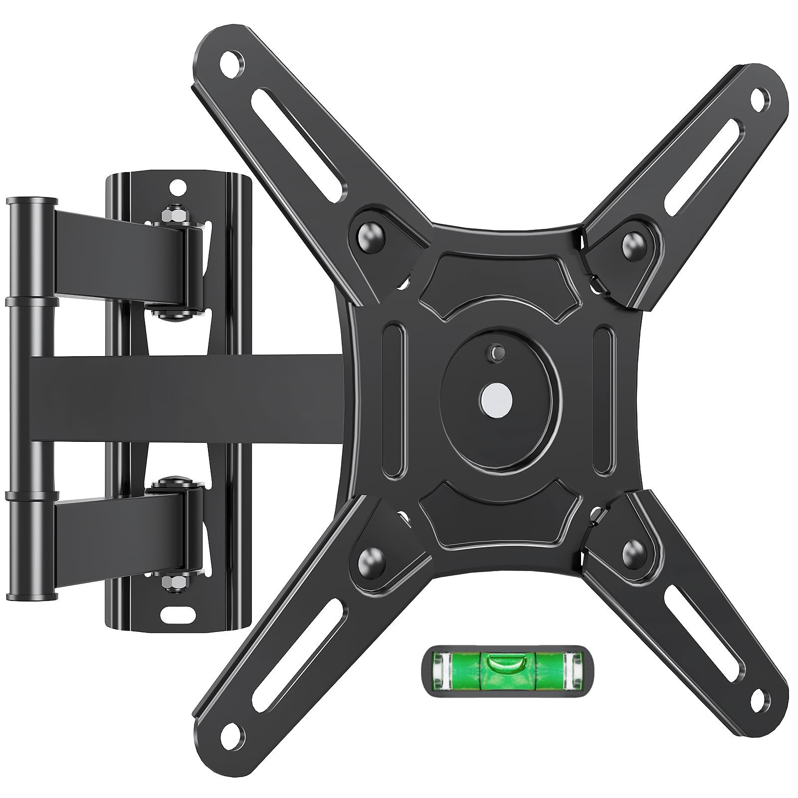 ELIVED Full Motion TV Monitor Wall Mount for Most 14-42 Inch LED LCD Flat Screen TVs & Monitors, Swivel Tilt Extension Rotation TV Mount Bracket Max VESA 200x200mm, up to 44 lbs