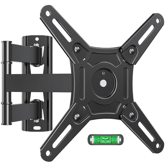 ELIVED Full Motion TV Monitor Wall Mount for Most 14-42 Inch LED LCD Flat Screen TVs & Monitors, Swivel Tilt Extension Rotation TV Mount Bracket Max VESA 200x200mm, up to 44 lbs
