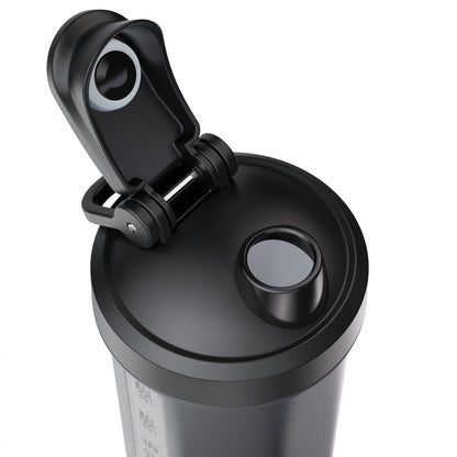 VOLTRX Protein Shaker Bottle, Titanus USB C Rechargeable Electric Protein Shake Mixer, Shaker Cups for Protein Shakes and Meal Replacement Shakes, BPA Free, 24oz - Available at All In One Marketplace Canada