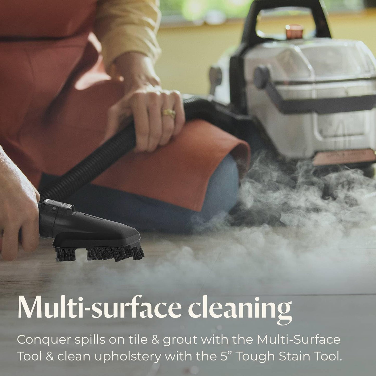 BISSELL Little Green HydroSteam Portable Carpet and Upholstery Cleaner, Car Auto Detailer, 3 Cleaning Modes, Steam plus OXY Removes Oily Stains, Fast 3025-Min Dry Time, Dual Tank 64oz, 3618B - Available at All In One Marketplace Canada