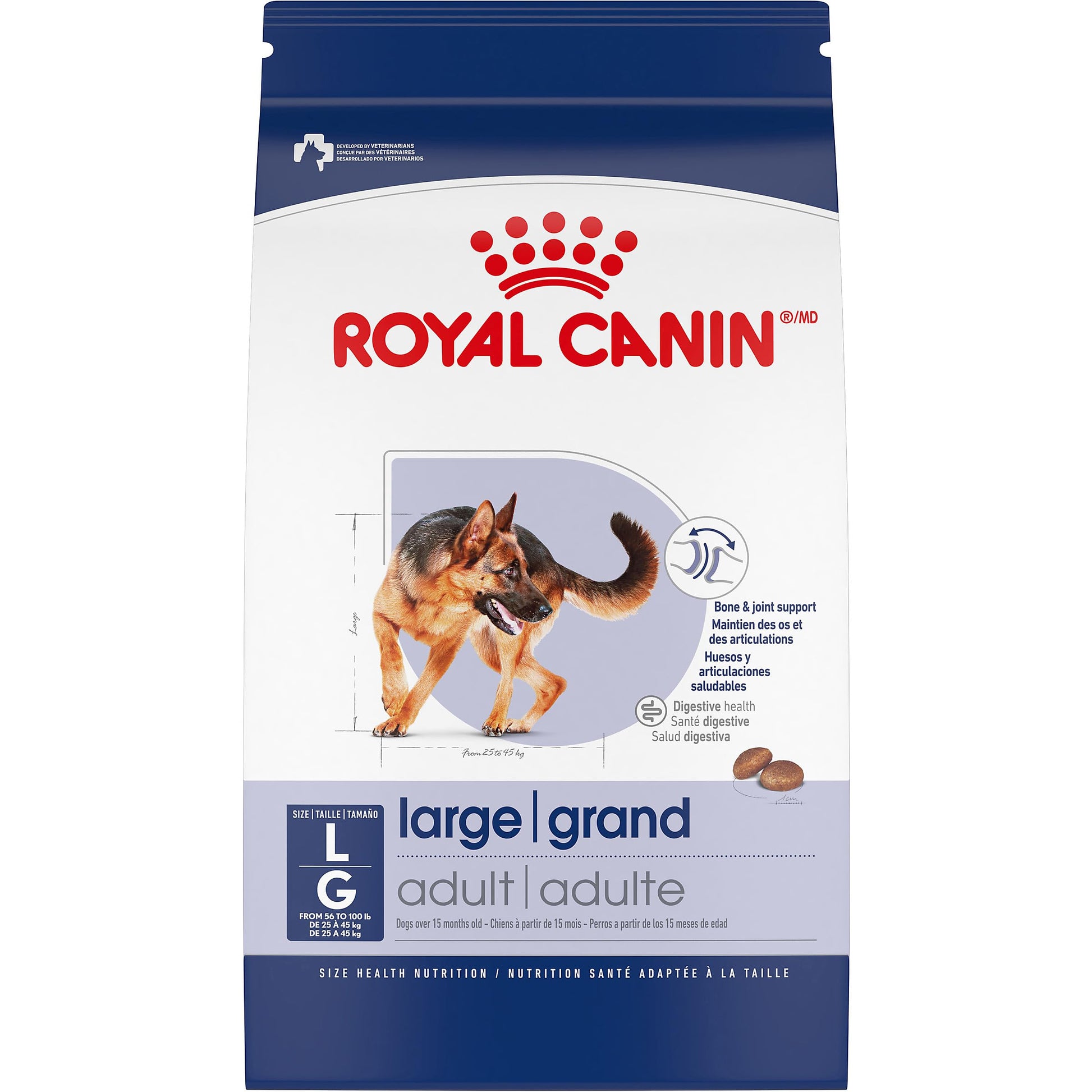 Royal Canin Large Breed Adult Dry Dog Food, 30 lb Bag ROYAL CANIN