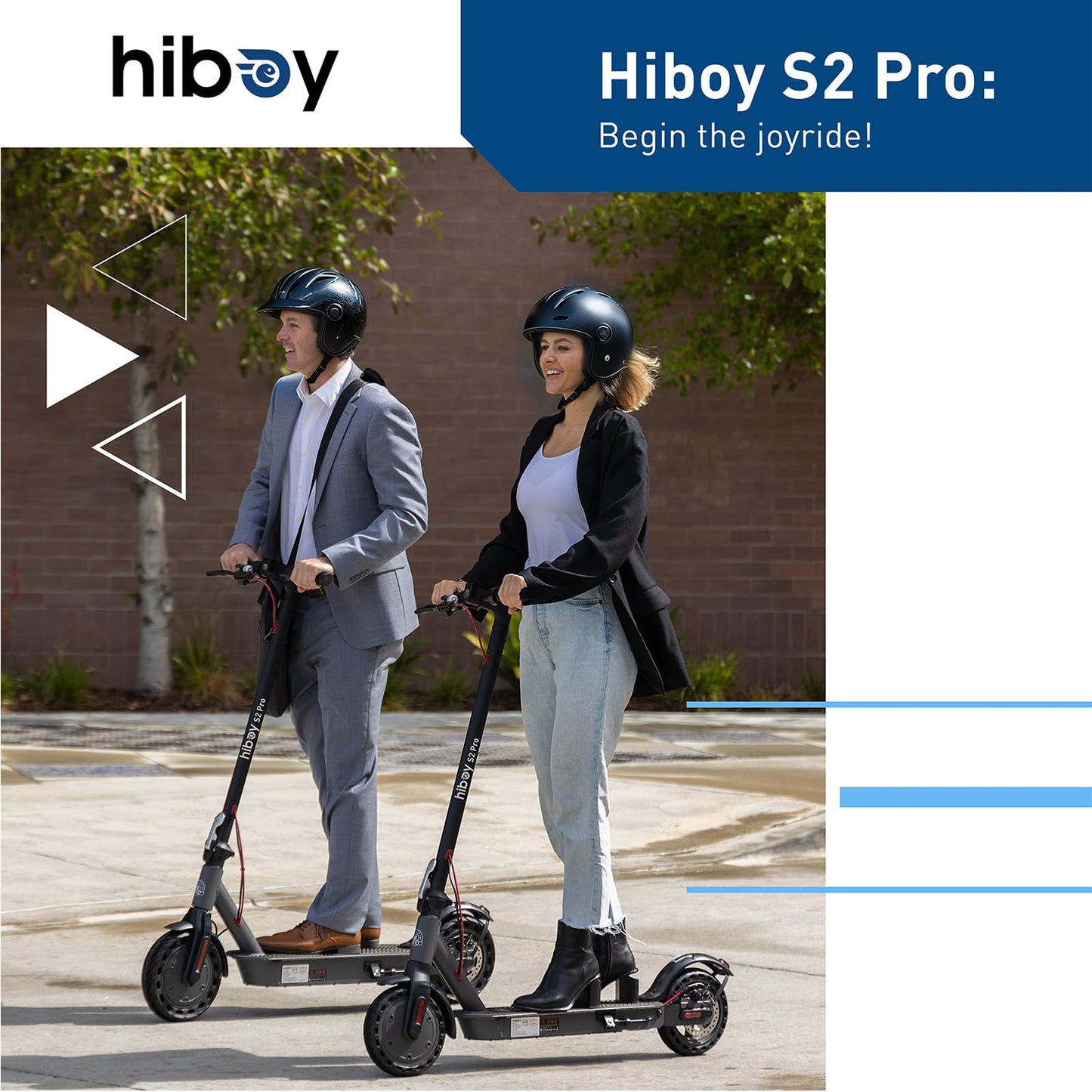 Hiboy S2 Pro Electric Scooter, 500W Powerful Motor, 10" Solid Tires, 25Miles/40KM Range & 19Mph/30 KPH Folding Commuter Electric Scooter for Adults 🍁 All In One Marketplace Canada