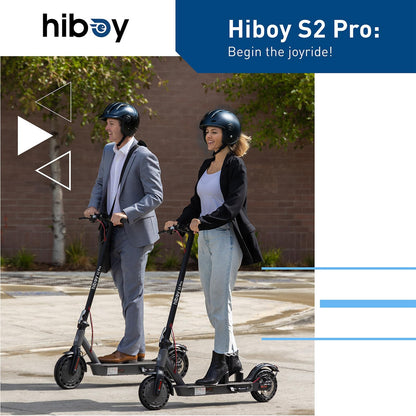 Hiboy S2 Pro Electric Scooter, 500W Powerful Motor, 10" Solid Tires, 25Miles/40KM Range & 19Mph/30 KPH Folding Commuter Electric Scooter for Adults 🍁 All In One Marketplace Canada