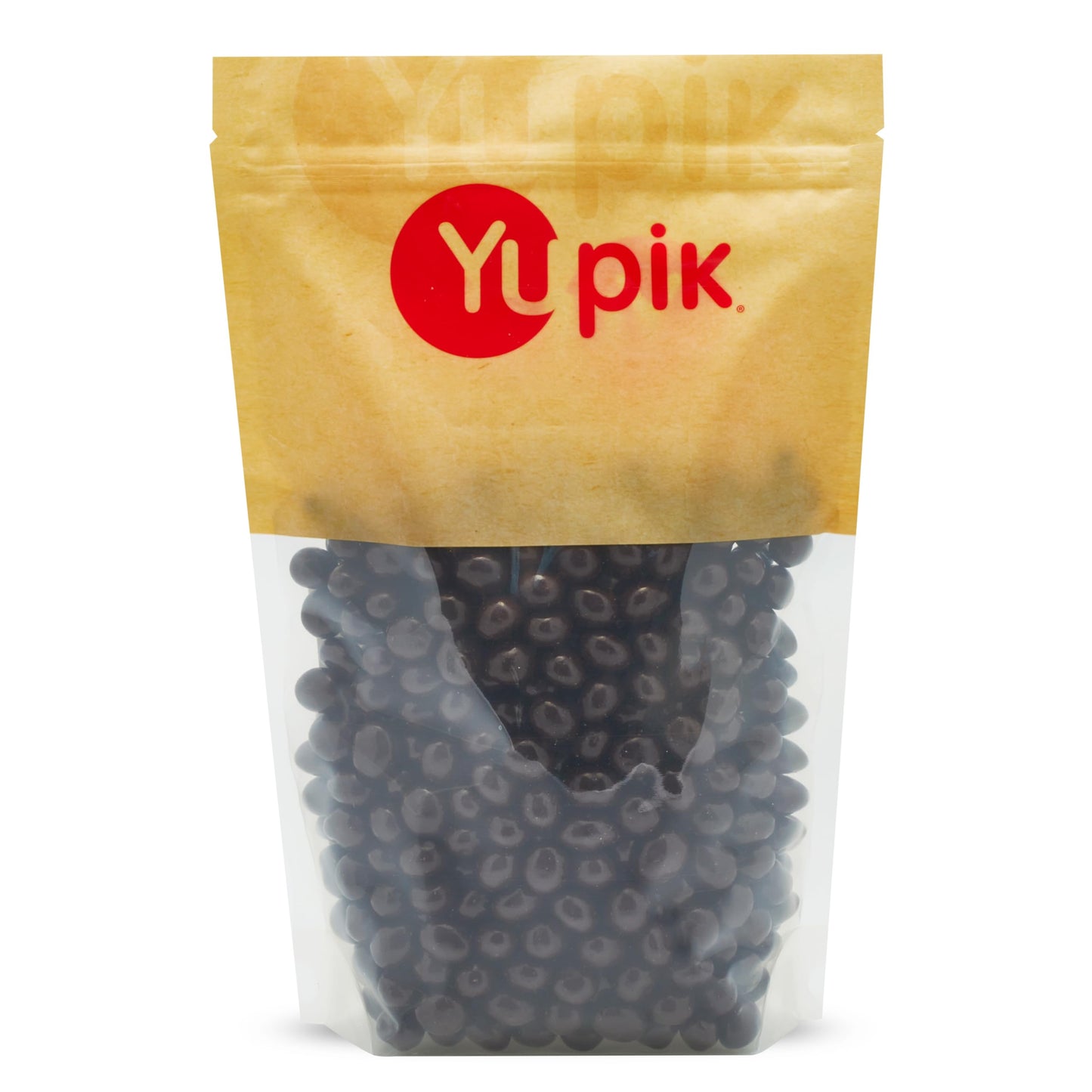 Yupik Dark Chocolate Covered Coffee Beans – 60% Cacao, 1 kg, Kosher, High Fiber Snack