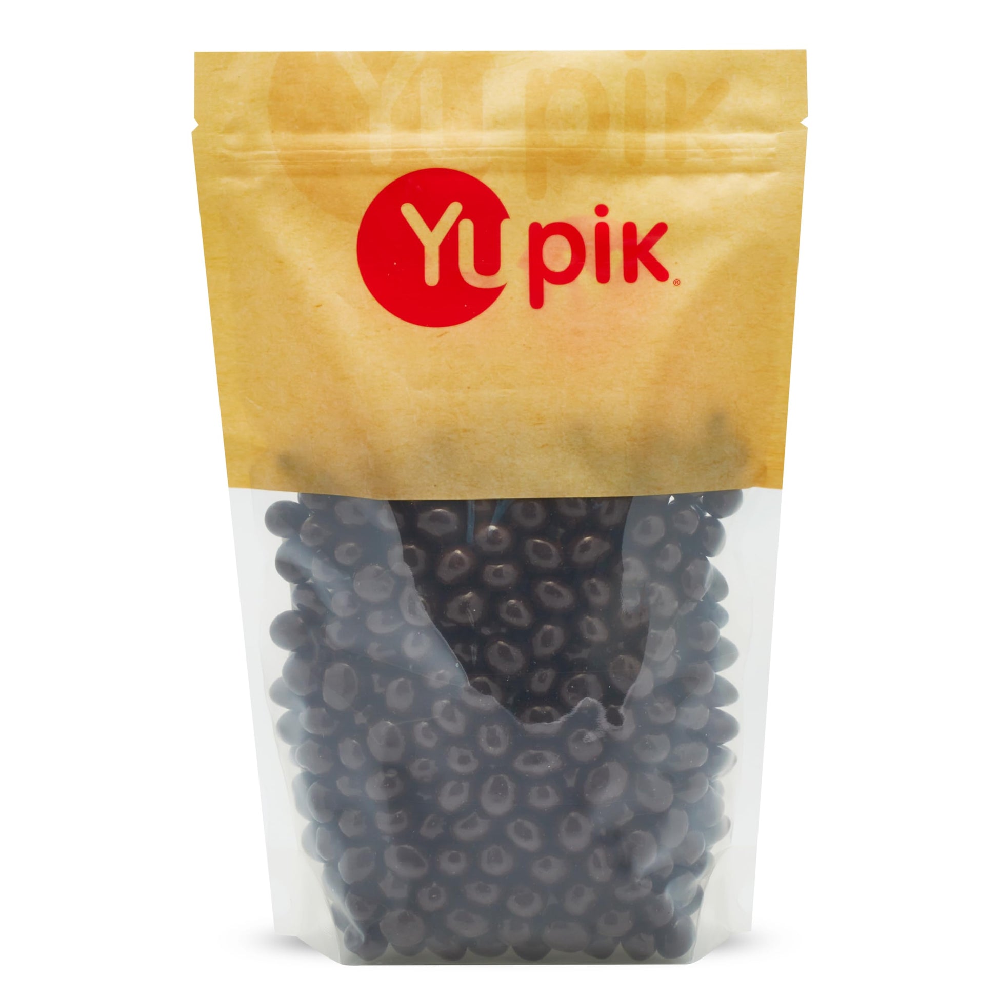 Yupik Dark Chocolate Covered Coffee Beans – 60% Cacao, 1 kg, Kosher, High Fiber Snack