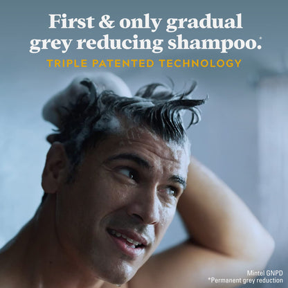 Just For Men Control GX Grey Reducing 2-in-1 Shampoo and Conditioner, Gradual Hair Color for Man, Stronger and Healthier Hair, 118ml - Pack of 3 🍁 All In One Marketplace Canada