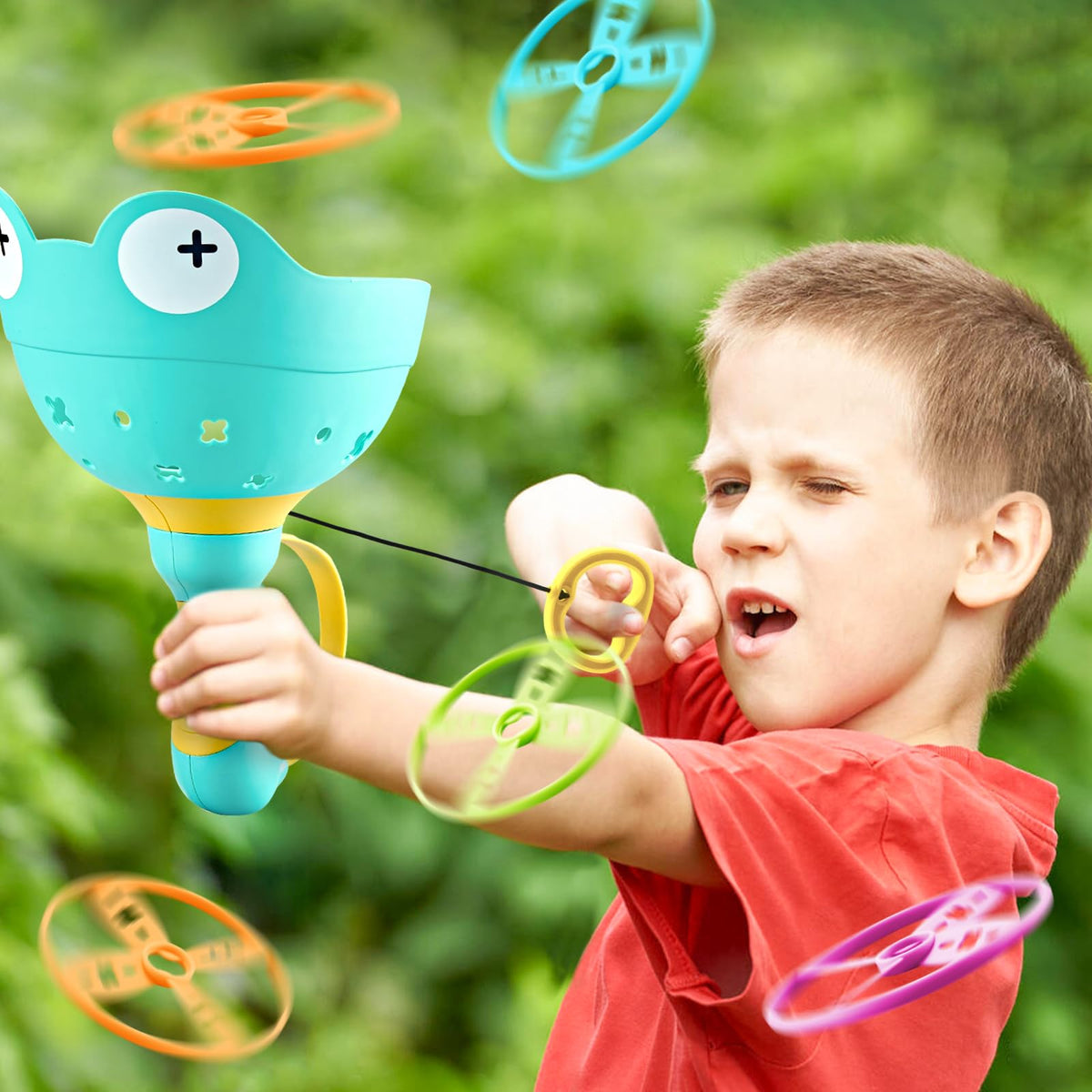 Outside Toys for Kids Ages 4-8 - Manual Capture Catching Game with 32 Discs 🍁 All In One Marketplace Canada