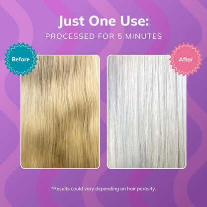 Fanola No Yellow Shampoo | Colour Depositing Purple Shampoo for Blonde, Silver, Gray, and Highlighted Hair | Anti Brass Shampoo Toner to Remove Yellow Tones & Brassiness from Bleached Hair (350 ml) - Available at All In One Marketplace Canada