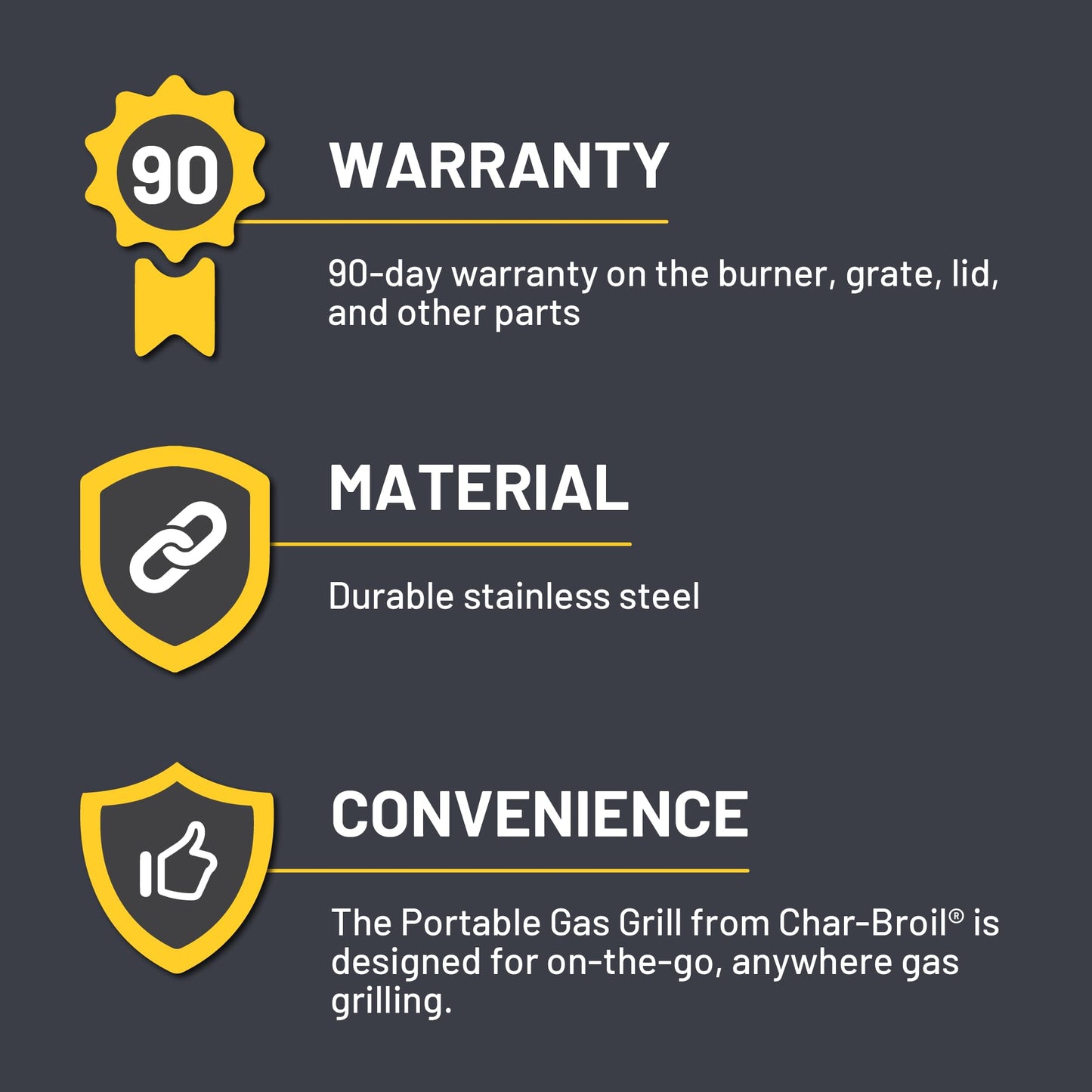 Charbroil® Portable Gas Grill - 465133010 🍁 All In One Marketplace Canada