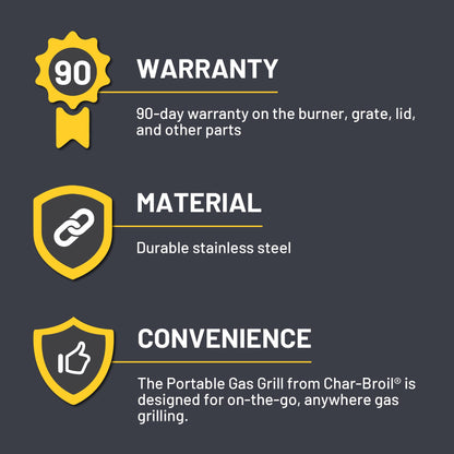 Charbroil® Portable Gas Grill - 465133010 🍁 All In One Marketplace Canada