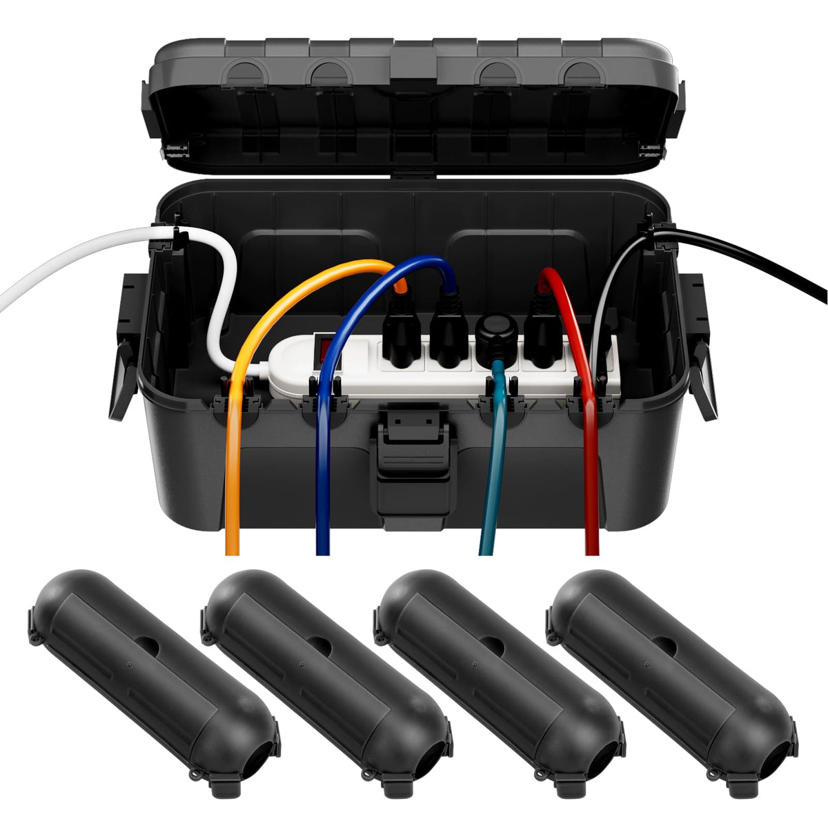 【5 Piece】 RESTMO Outdoor Electrical Box Set（1 x Extra Large + 4 x Small） 🍁 All In One Marketplace Canada